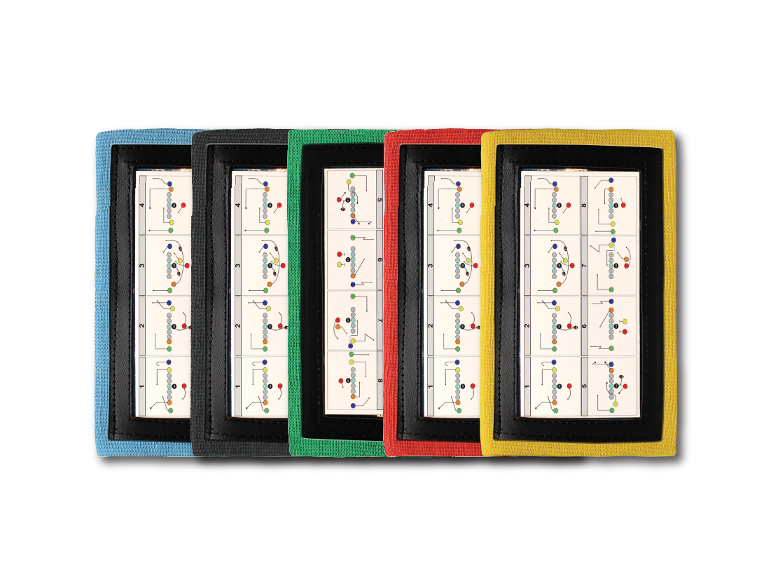 5 Pack Colored Youth Wrist Coach Wristbands MyFootballPlays