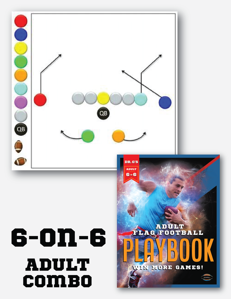 Championship Flag Football Plays & Playbooks for youth and Adults