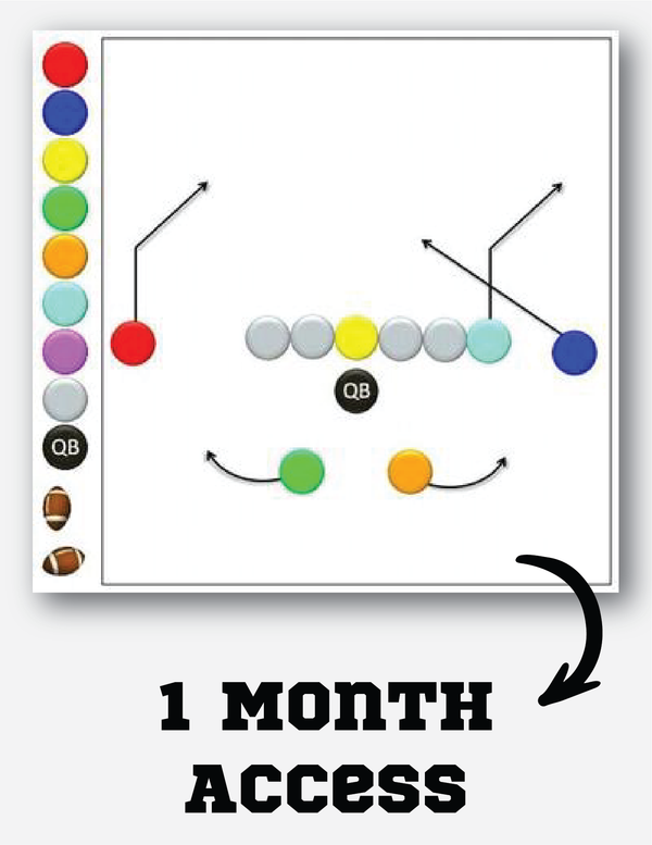 Football Play Designer - 1 Month Access